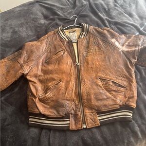 Vintage Avirex Normandy Leather Jacket
